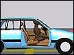 GATB Head-on Collision Unrestrained